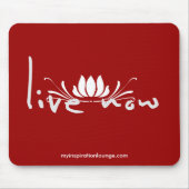 Jetzt leben Mousepad (Vorne)