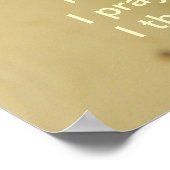 Jetzt lege ich mich zum Schlafen hin......Poster Poster (Ecke)