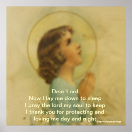 Jetzt lege ich mich zum Schlafen hin......Poster Poster