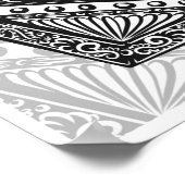 Jetzt live - Positives Zitat Poster (Ecke)