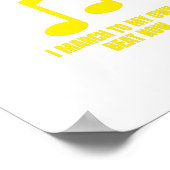 Jetzt März für meinen eigenen Beat.p Poster (Ecke)