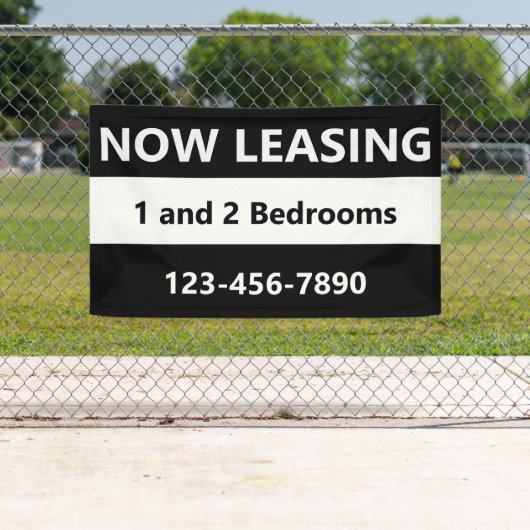 Jetzt Miete von Schwarz-Weiß-Apartments Banner (Insitu)