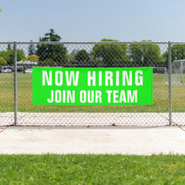 Jetzt mieten Sie in unserem Team Bright Large Banner