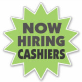 Jetzt Mieten von grünen Sternexplosionen-Sticker f Aufkleber (Vorderseite)