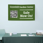 Jetzt mit QR-Code-Banner verkaufen Banner (Messeveranstaltung)