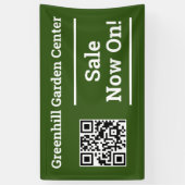 Jetzt mit QR-Code-Banner verkaufen Banner (Vertikal)