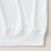 Jetzt neigendes YSisterhood T-Shirt (Detail - Saum (Weiß))