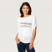Jetzt neigendes YSisterhood T-Shirt (Vorderseite Vollansicht)