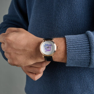 Jetzt nicht aufhören: Retro Vibes Edition Armbanduhr