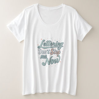 Jetzt nicht aufhören: Retro Vibes Edition Große Größe T-Shirt
