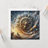 JETZT nicht später Karte (Vorderseite/Rückseite Beispiel)