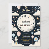 Jetzt Niedlicher Nachthimmel des Zweiten Weltkrieg Einladung (Vorderseite)