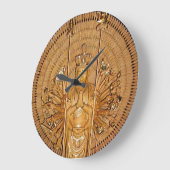 Jetzt O'Clock III Große Wanduhr (Winkel)