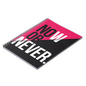 Jetzt oder nie notizblock (Linke Seite)