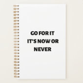 Jetzt oder nie! planer (Vorderseite)