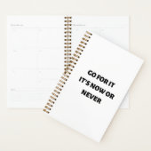 Jetzt oder nie! planer (Anzeige)