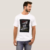 JETZT ODER NIE. TEXT GEDRUCKTES T-SHIRT (Vorne ganz)
