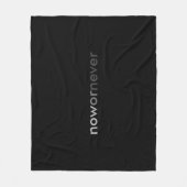 Jetzt oder nie verschwinden Zitate für Aufschieber Fleecedecke (Vorderseite)