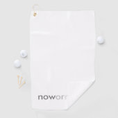 Jetzt oder nie verschwinden Zitate für Aufschieber Golfhandtuch (Insitu)