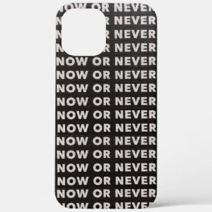 JETZT ODER NIEMALS SCHWARZ UND WEISS Case-Mate iPhone HÜLLE