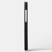 JETZT ODER NIEMALS SCHWARZ UND WEISS Case-Mate iPhone HÜLLE (Rückseite / Links)