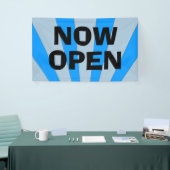 Jetzt offenes Fahnenzeichen des blauen Schwarzen Banner (Messeveranstaltung)