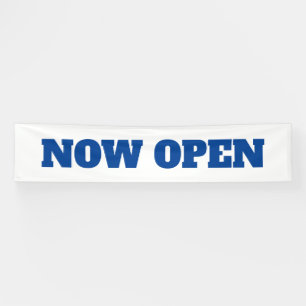 Jetzt öffnen Sie benutzerdefiniertes neues Busines Banner
