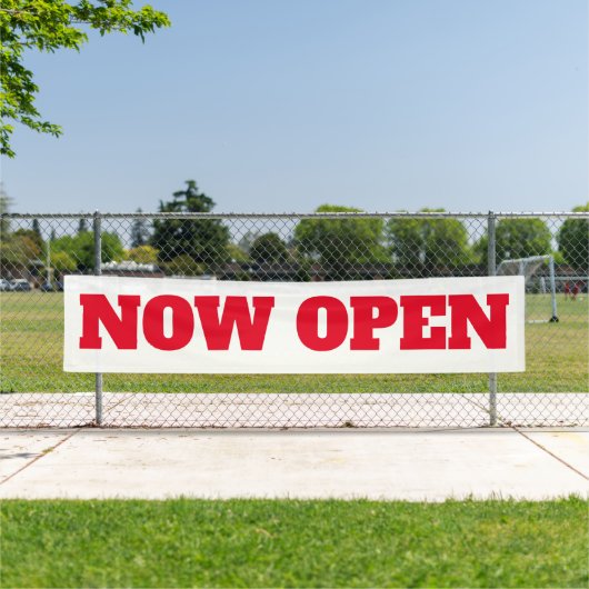 Jetzt öffnen Sie neue Business-Werbung kühl Banner (Insitu)