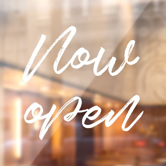 Jetzt öffnen wir das moderne Business Fensteraufkleber (Blatt 2)