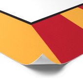 Jetzt Open Sign Poster mit Logo (Ecke)