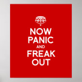 JETZT PANIC UND FREAK OUT POSTER (Vorne)
