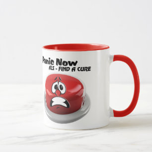 Jetzt Panik Ringer-Mug Tasse