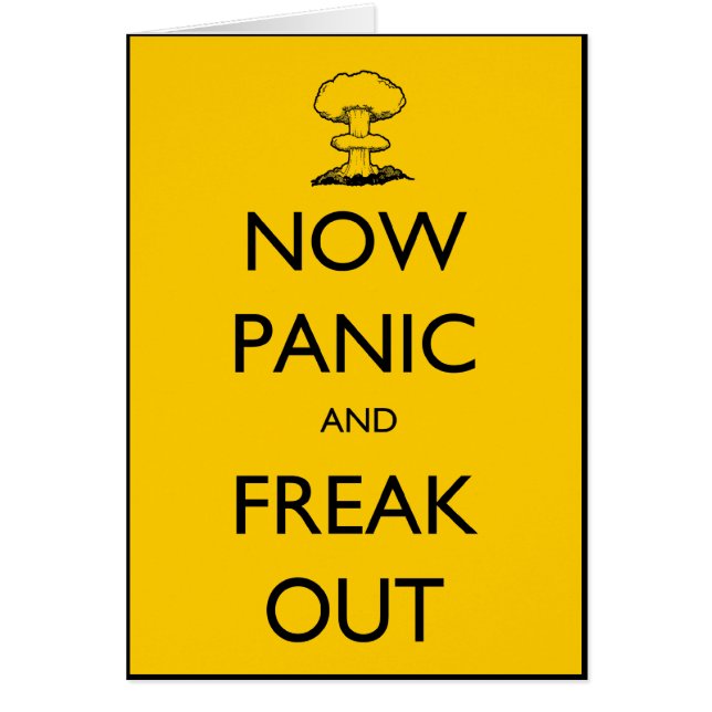 Jetzt Panik und Freak Out (Vorne)