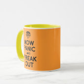 JETZT PANIK UND FREAK OUT.png Tasse (Vorderseite Links)