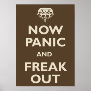 Jetzt Panik und Freak-Out Poster