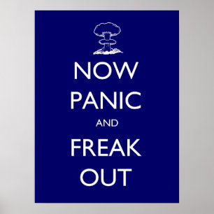 Jetzt Panik und Freak Out Poster