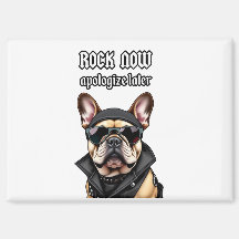 Jetzt Rock, entschuldigen Sie sich später