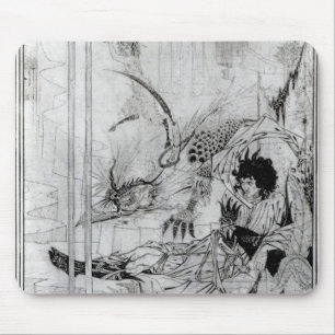 Jetzt sah König Arthur das suchende Tier Mousepad