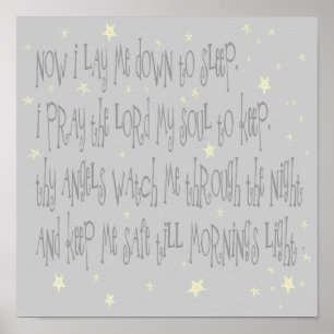 Jetzt schläfe ich mich hinunter poster