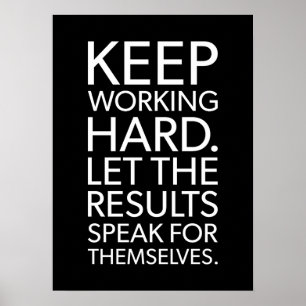 Jetzt schleifen, später einklinken - Motivierend N Poster