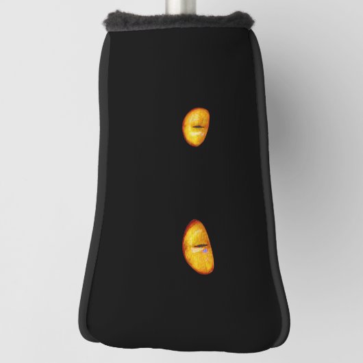 Jetzt sieht er dich schwarze Katze Golf Headcover (Rotieren 90)