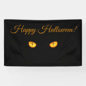 Jetzt sieht er dich schwarzen Katze hinzufügen Tex Banner (Horizontal)