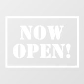 Jetzt "Signieren"-Fensterklammern öffnen Fensteraufkleber (Blatt)