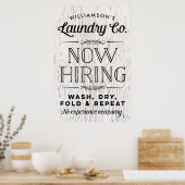 Jetzt Spaß mieten Personalisierte Wäsche Print Rus Poster (Küche)