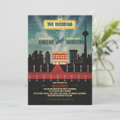 Jetzt spielen - Toronto-Version Einladung (Stehend Vorderseite)