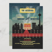 Jetzt spielen - Toronto-Version Einladung (Vorne/Hinten)