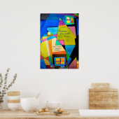 Jetzt sprechen Sie sich aus. Poster (Küche)