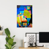 Jetzt sprechen Sie sich aus. Poster (Heimbüro)