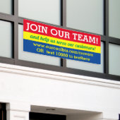 Jetzt stellen Sie Hilfe gewollt, um sich unserem M Banner (Äußeres Gebäude)