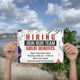 Jetzt stellen Sie sich für unser Team Jobs Busines Flyer